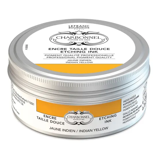 Charbonnel Etching Ink - Indian Yellow, 200 ml {1}