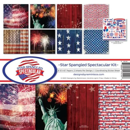 Reminisce Star Spangled Spectacular Collecton Kit {1}