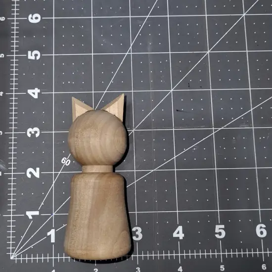 Halloween Cat Peg Doll Painting Craft Kit by Ink and Trinket Kids {5}