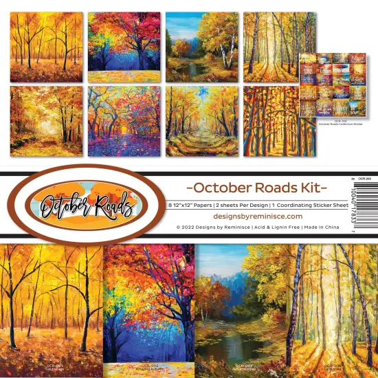 Reminisce October Roads Collection Kit {1}