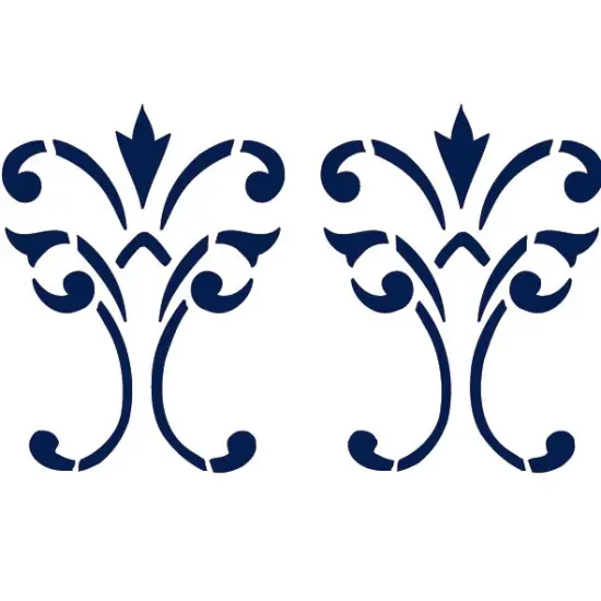 Filagree Wall Stencil | 2731R by Designer Stencils | Pattern Stencils | Reusable Stencils for Painting | Safe & Reusable Template for Wall Decor | Try This Stencil Instead of a Wallpaper | Easy to Use & Clean Art Stencil Pattern {2}