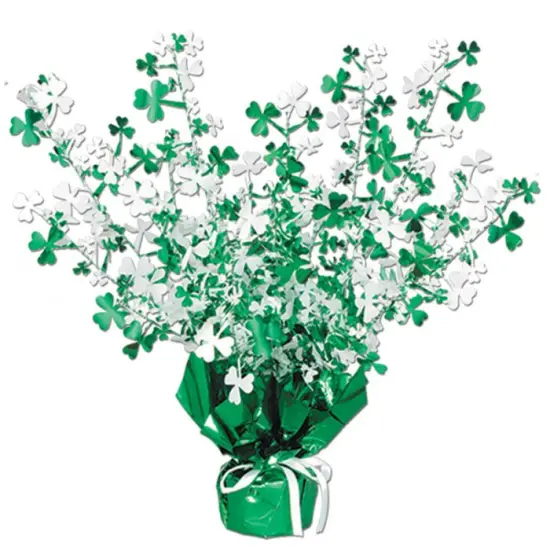 Shamrock Gleam 'N Burst Centerpiece (Pack Of 12) {1}