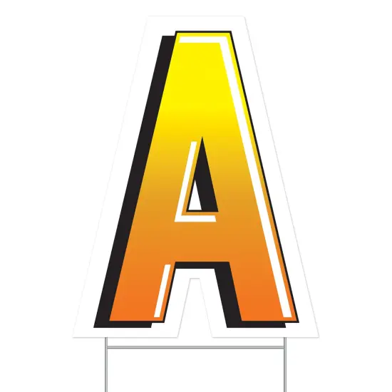 PlasticAYard Sign, (Pack Of 3) {1}