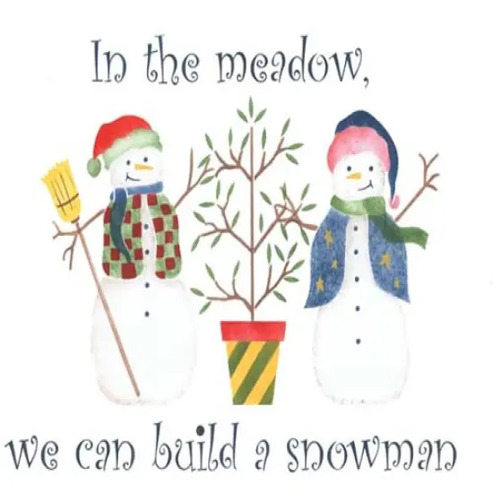 Small Snowmen with Trees Wall Stencil | 2982B by Designer Stencils | Outdoor Stencils | Reusable Art Craft Stencils for Painting on Walls, Canvas, Wood | Reusable Plastic Paint Stencil for Home Makeover | Easy to Use & Clean {1}