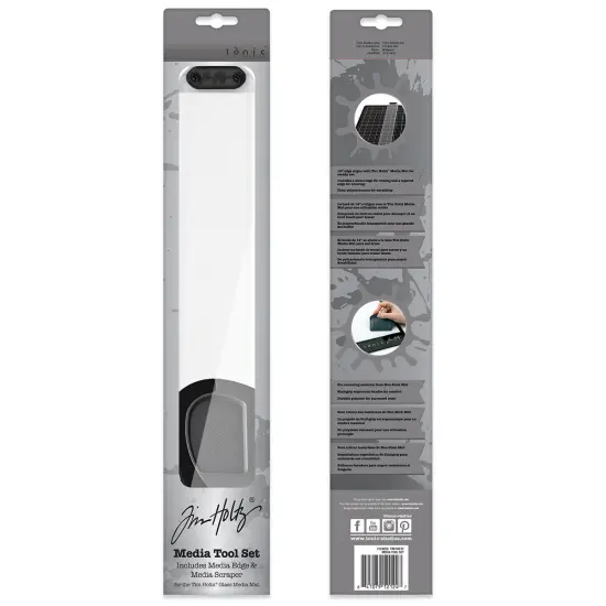 Tim Holtz Media Tool Set-For Use With The Glass Media Mat {3}