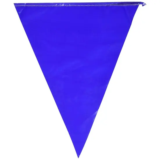 Blue Pennant Banner (Pack Of 12) {1}