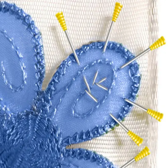 Taylor Seville Magic Pins - Applique Regular-Yellow 50/Pkg {4}