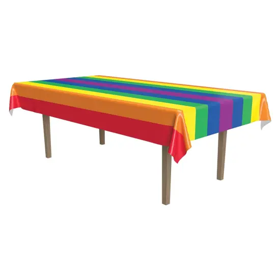 Rainbow Tablecover (Pack of 12) {1}