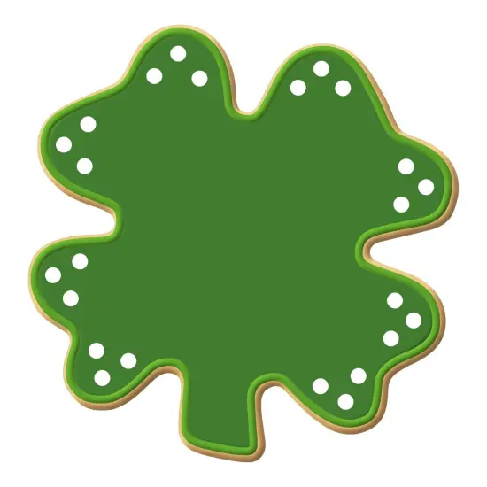 Big Four Leaf Clover Cookie Cutter 3.75 in, CookieCutter.com, Tin Plated Steel, Handmade in the USA {2}