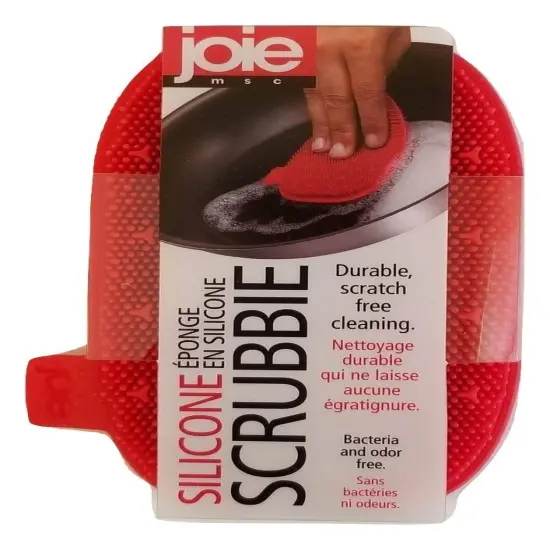 Joie Scratch-Free Antibacterial Odor-Free Flexible Silicone Kitchen Dish Scrubbie 1-pack {1}