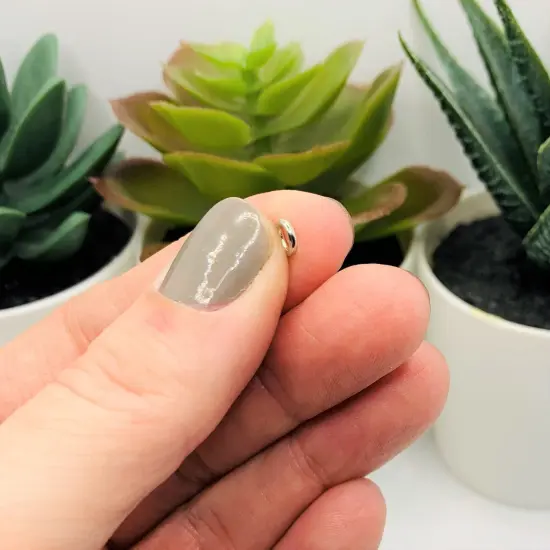 100, 500 or 1,000 Pieces: 5 mm Rhodium Silver Open Jump Rings, 18g {4}