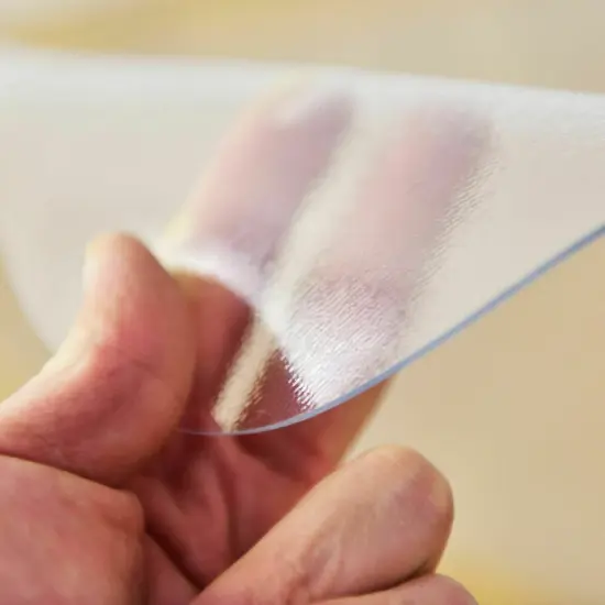 Costway 47'' x 59'' PVC Chair Floor Mat Home Office Protector For Hard Wood Floors {6}