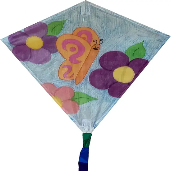 In the Breeze 3074-4 &mdash; 4-Pack Coloring 20", Group Pack (4PC), Diamond Kite {2}