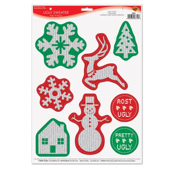 Ugly Sweater Peel 'N Place (Pack of 12) {1}