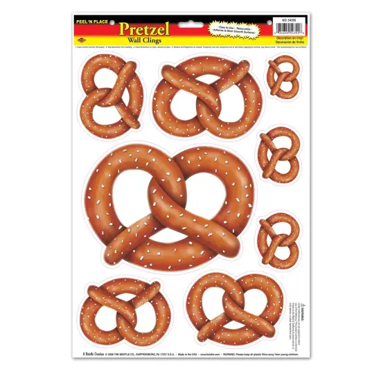 Pretzels Peel 'N Place (Pack of 12) {1}