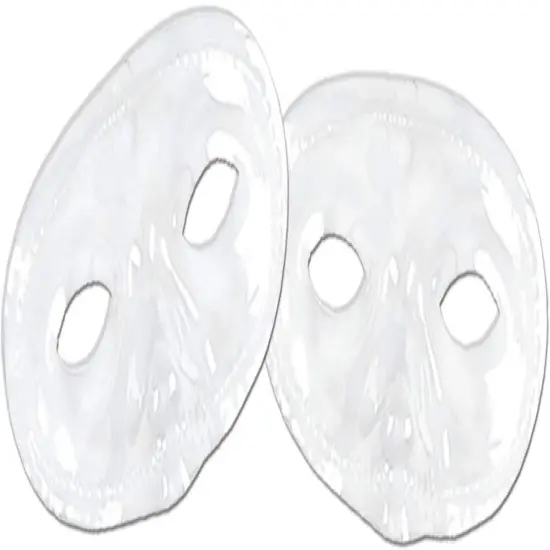 White Half Mask (Pack of 24) {1}