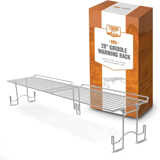 Yukon Glory Griddle Warming Rack: 28" {1}