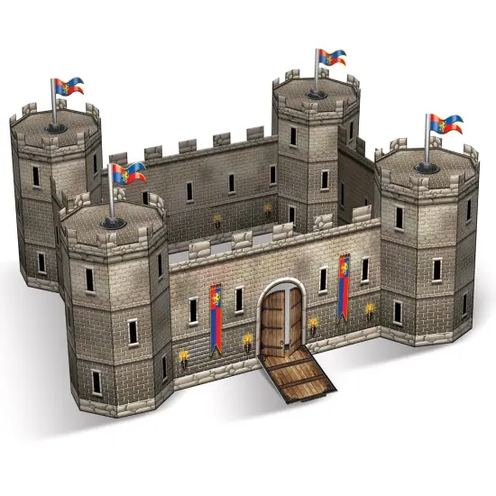 3-D Castle Centerpiece, (Pack of 12) {1}