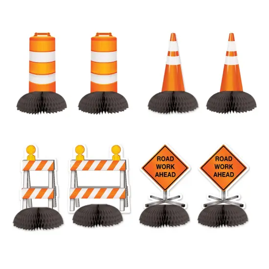 Construction Mini Centerpieces, (Pack Of 12) {1}