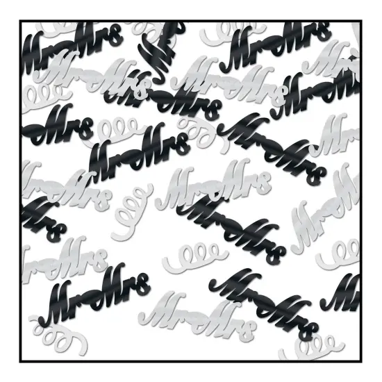 Mr & Mrs Confetti (Pack of 6) {1}
