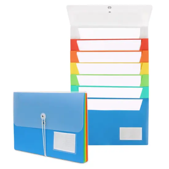 DocIt Organizer 7 Pocket Cascading File Organizer for Letter Size Paper (00952) {1}