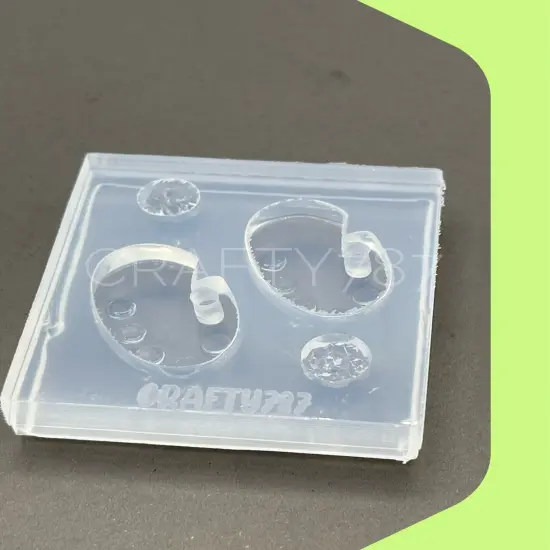 Paint Palette Silicone Mold (A1) {3}