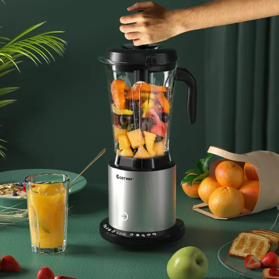 Costway 1500W Countertop Blender Smoothie Maker High Power Blender w/ 10 Speeds {2}