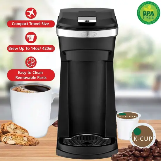 Brentwood NEW K-CUP? SINGLE SERVE COFFEE MAKER {3}