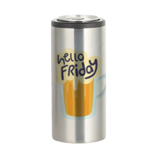 12oz Stainless Steel - Skinny Can Cooler {3}