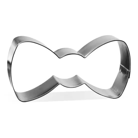 Bow Tie Cookie Cutter 4 in B1575, CookieCutter.com, Tin Plated Steel, Handmade in the USA {1}