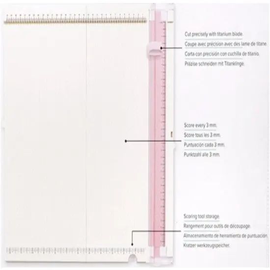 TOOL - We R Memory Keepers - METRIC TRIM AND SCORE BOARD 660699 {3}