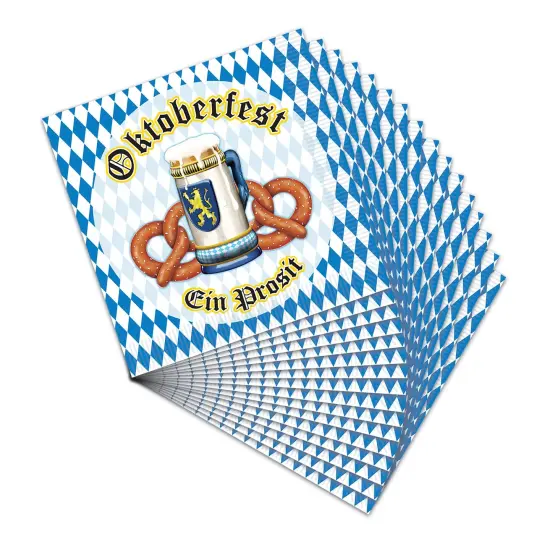 Oktoberfest Beverage Napkins (Pack of 12) {1}