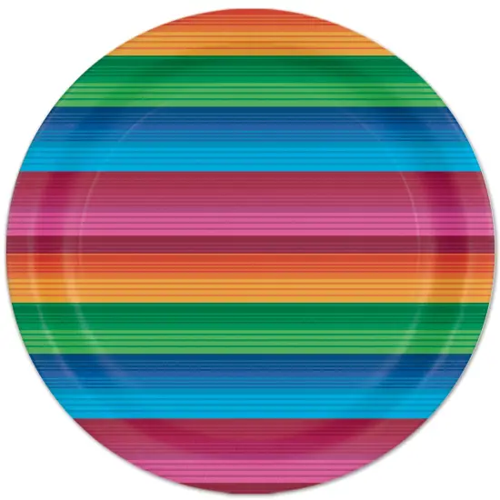 Fiesta Plates, (Pack Of 12) {1}