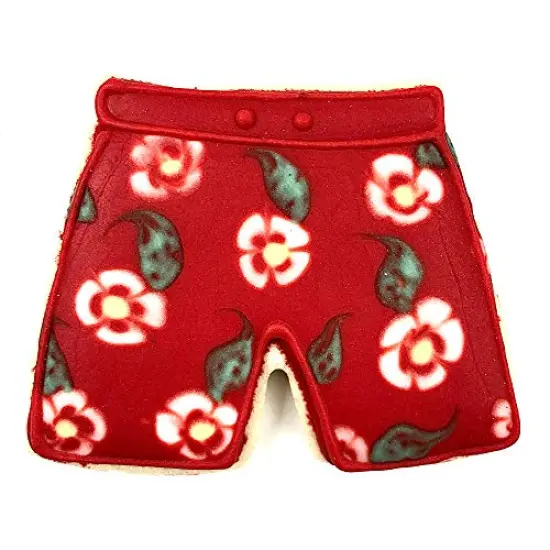 Swimming Trunks Cookie Cutter 3.5 in, CookieCutter.com, Tin Plated Steel, Handmade in the USA {2}