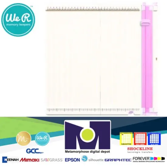 TOOL - We R Memory Keepers - METRIC TRIM AND SCORE BOARD 660699 {1}