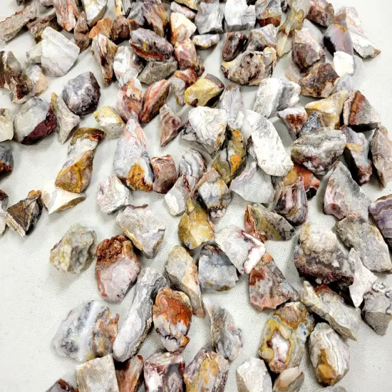 Crazy Lace Agate Crystals - Bulk Rough Stones {5}