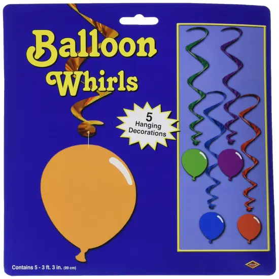 Balloon Whirls (Pack of 6) {1}