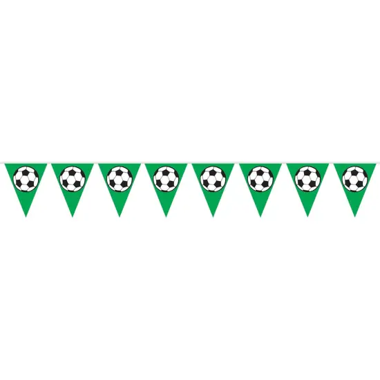 Soccer Ball Pennant Banner (Pack of 12) {1}