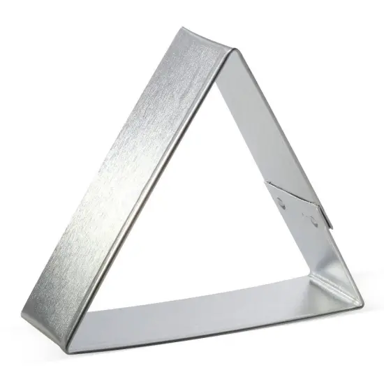 Triangle Cookie Cutter 3 in B0700, CookieCutter.com, Tin Plated Steel, Handmade in the USA {1}