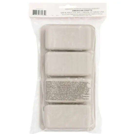 We R Memory Keepers SUDS SOAP Mold, Rectangle, 4 Cavity 60000133 {3}