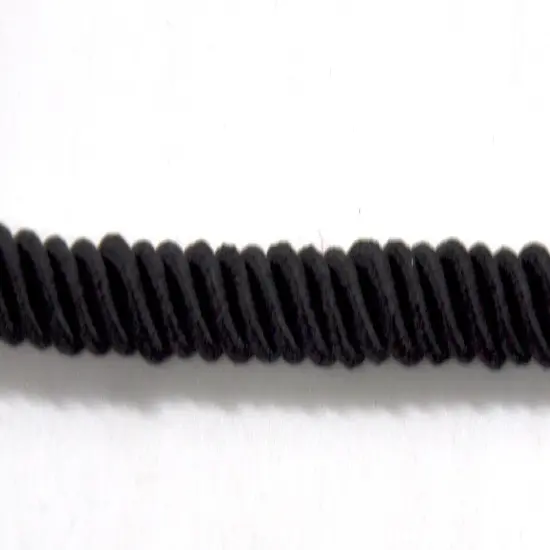 Belagio Cord Trim, 3/16" Wide, Softer Collection, 50 Yards, Black {1}