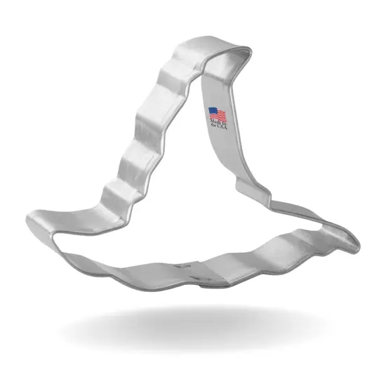 CookieCutter.com Mini Witch Hat 2 in Cookie Cutter Halloween Tin Plated Steel, Made in USA {1}