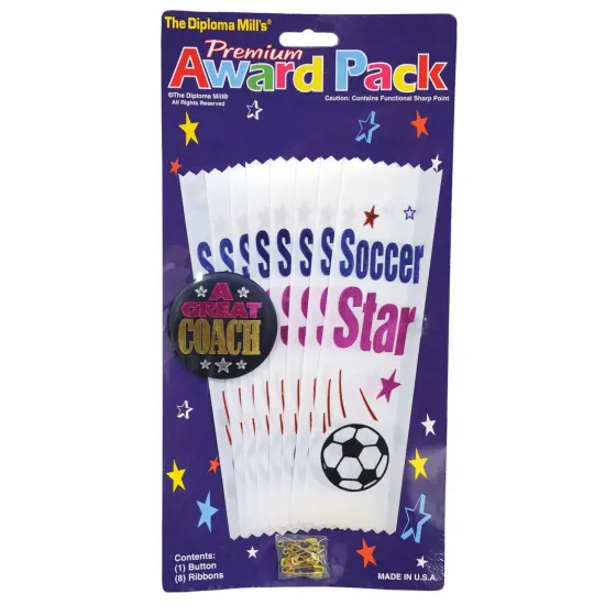 Soccer Award Pack, (Pack of 6) {1}