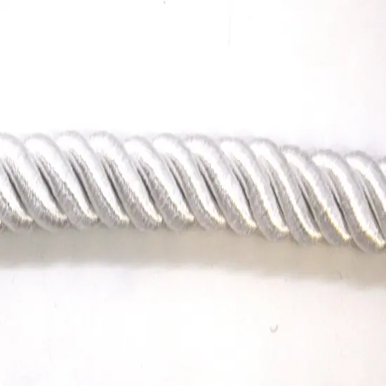 Belagio Cord Trim, 0.378" Wide, Softer Collection, 50 Yards, White {1}