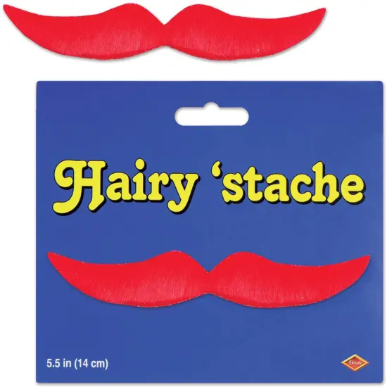 Hairy 'stache (Pack of 12) {1}