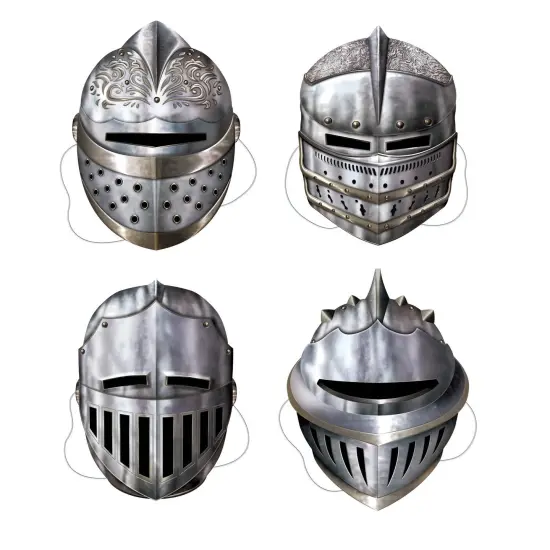 Knight Masks (Pack of 12) {1}