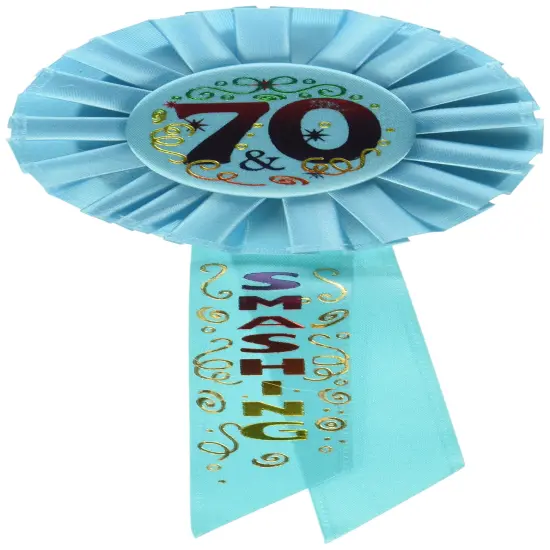 70 & Smashing Rosette (Pack of 6) {1}