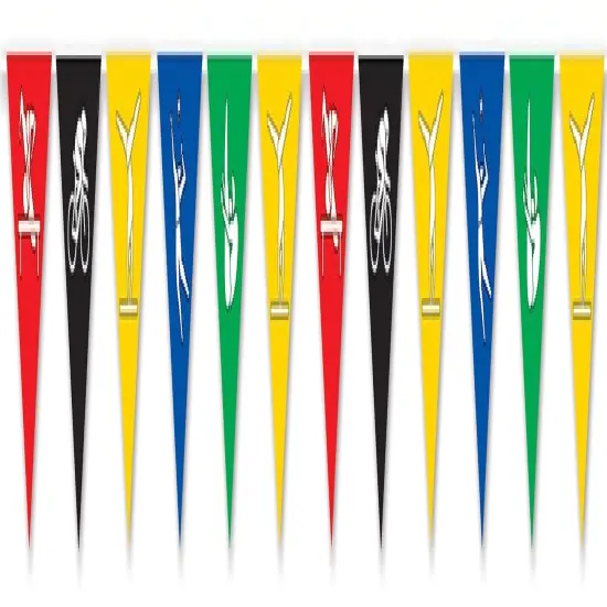 Summer Sports Pennant Banner (Pack of 12) {1}