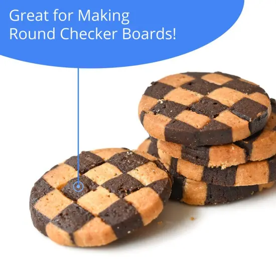 Miniature Square Cookie Cutter 0.75 in M189 - CookieCutter.com - USA Tin Plated Steel {2}