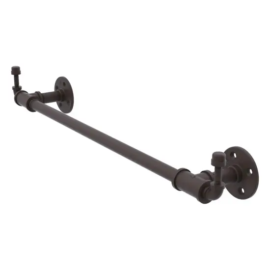 Pipeline Collection 30 Inch Towel Bar With Integrated Hooks - P-250-30-Tbhk-Orb {1}